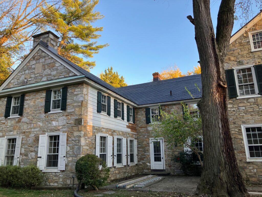 Roofing crew on a residential roof
