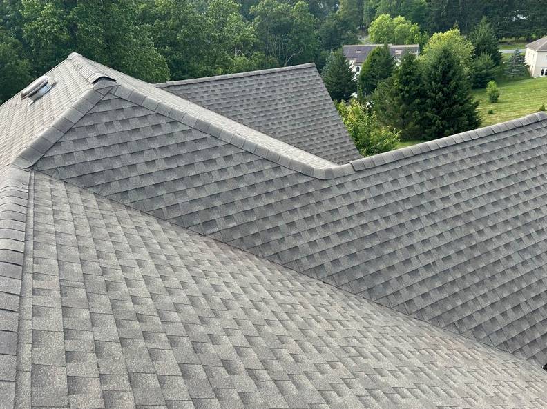 Roofing crew on a residential roof